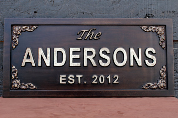reusable wedding decorations - personalized wedding sign