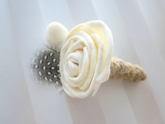 rustic boutonniere and flower sash giveaway