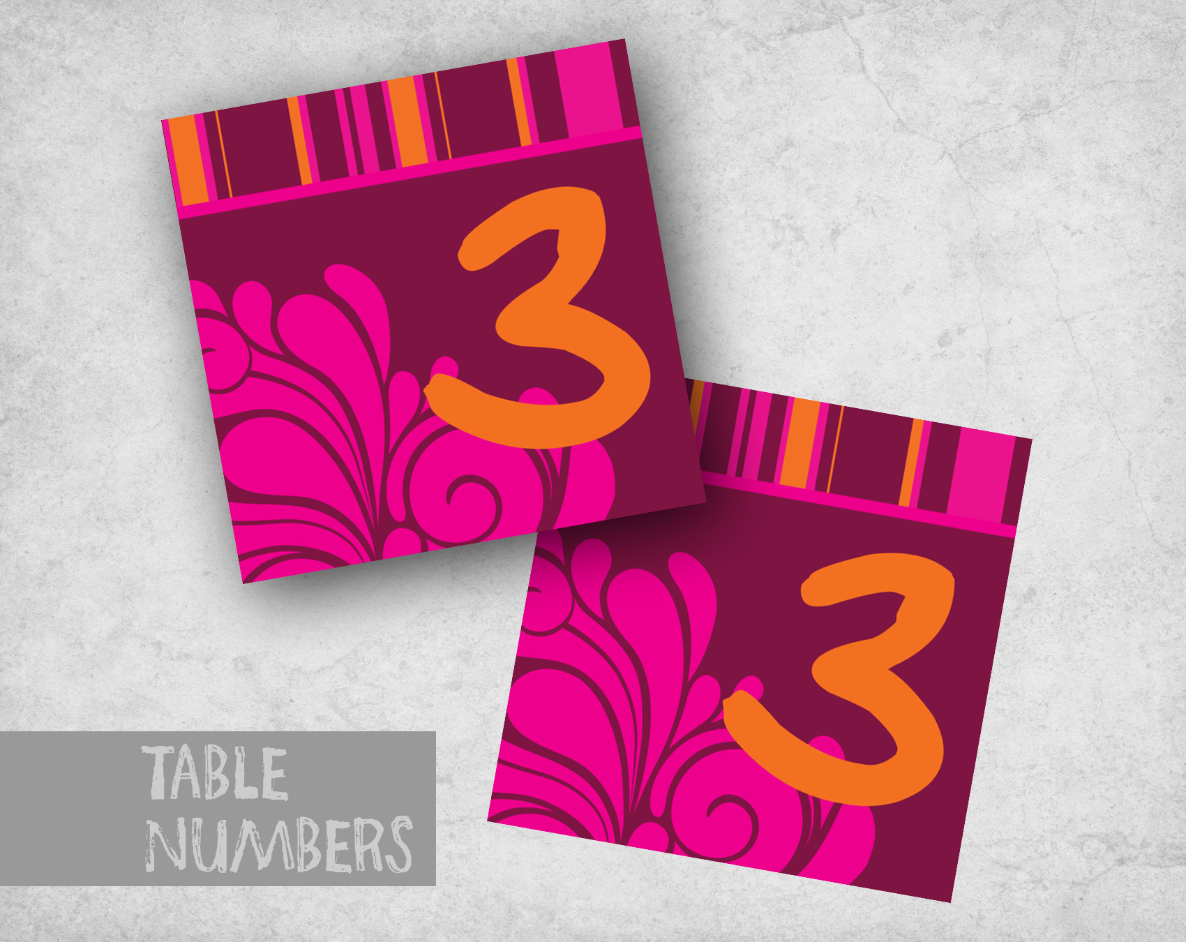 PIL-017 Table Numbers