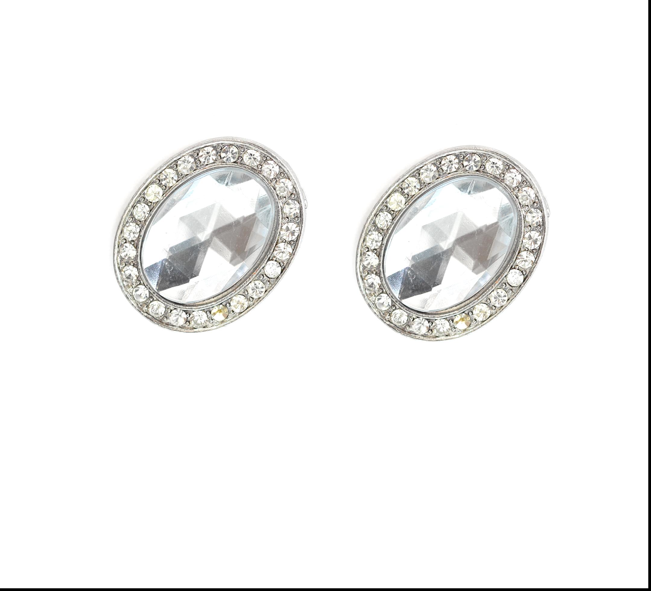 Crystal Clear Shoe Clips