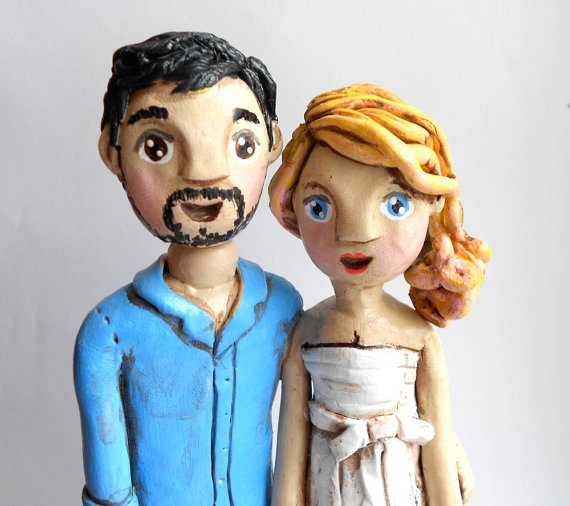 custom cake topper couple