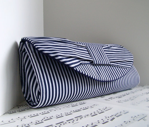 Nautical Wedding Clutch - The Marketplace | Emmaline Bride™