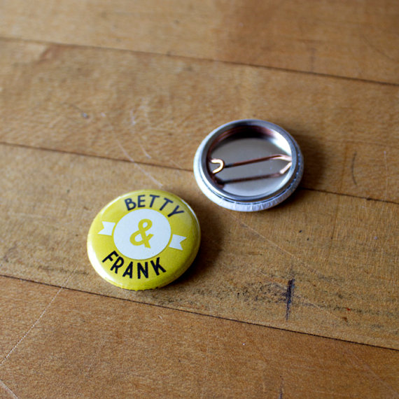 wedding buttons