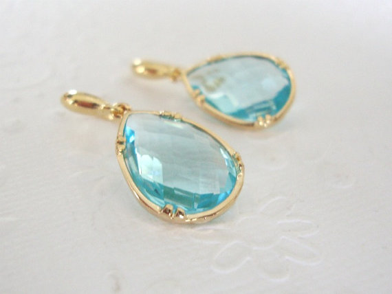 something blue earrings