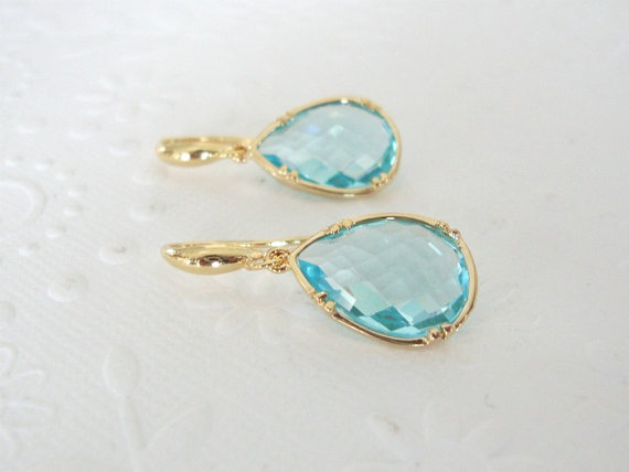 something blue earrings