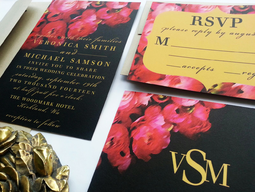 "Westwood" Wedding Invitation