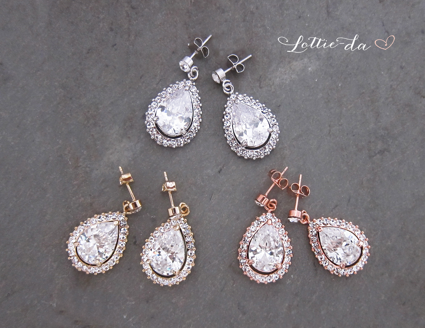 "Claire" Bridal Earrings