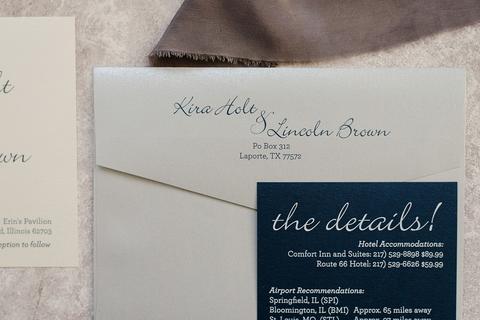 Send out wedding invitations that are as unique as your wedding. This
