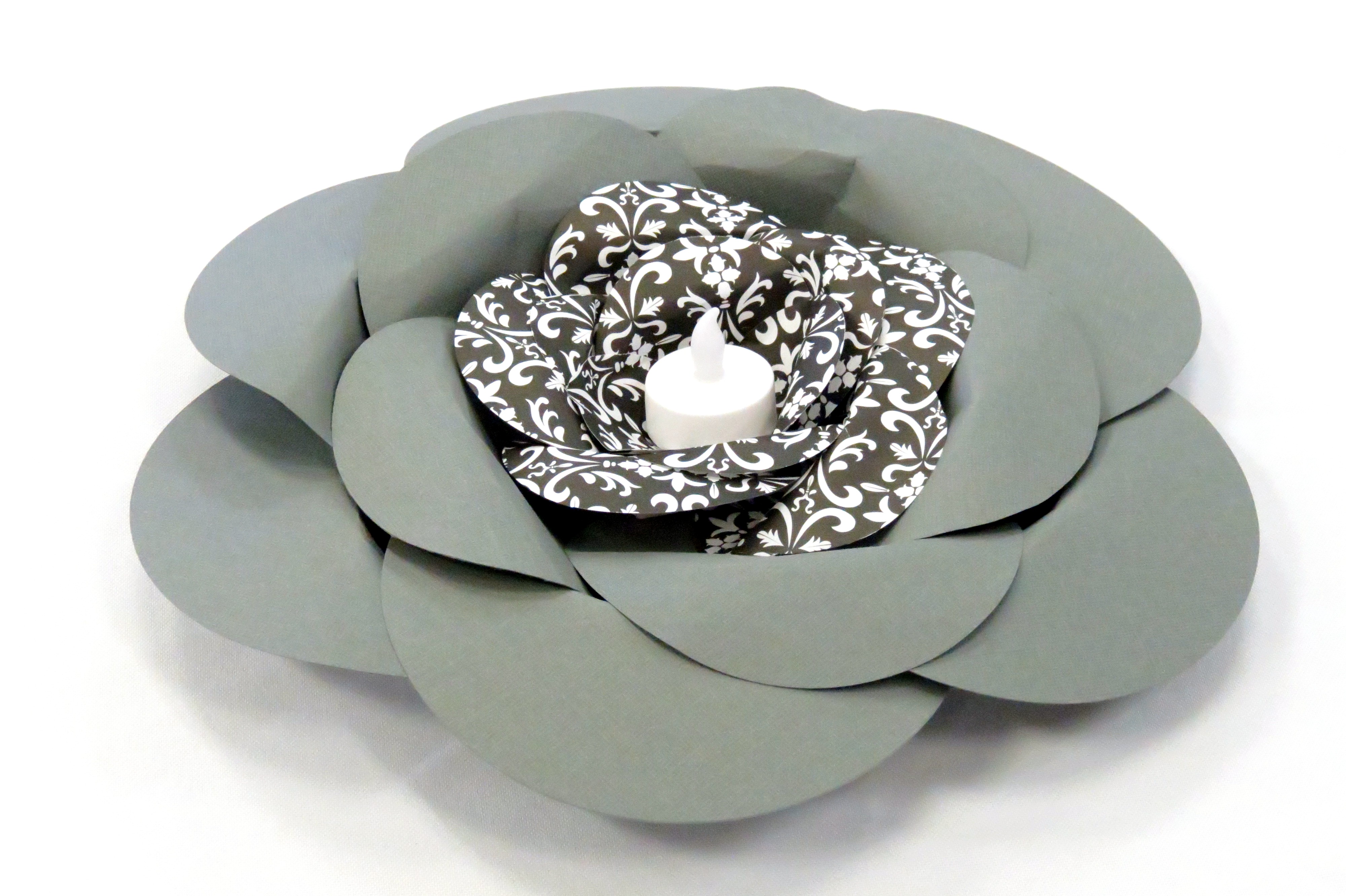 Large Paper Flower Table Decor