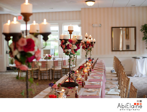 burlap table runner