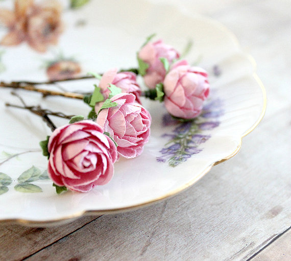 flower girl hair pins