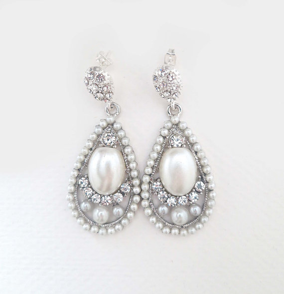 Drop Bridal Earrings