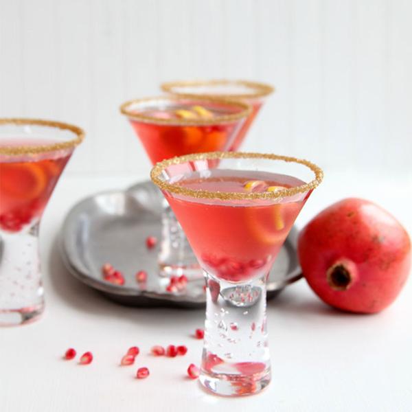 Metallic Gold cocktail rim sugar