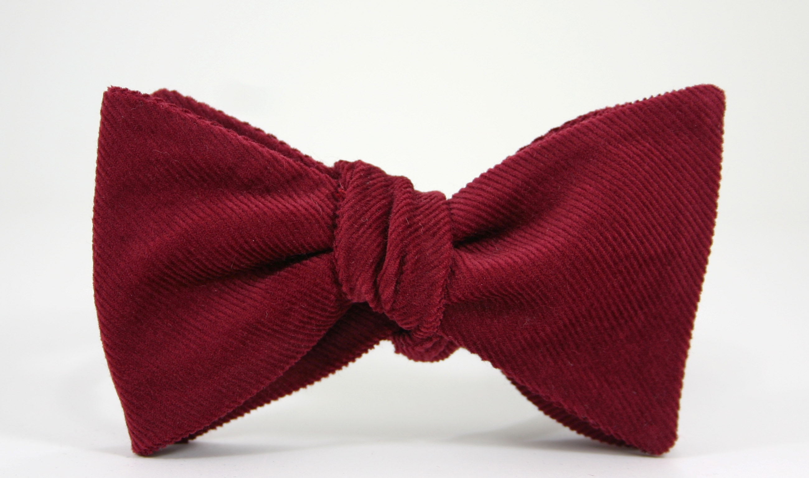 Red Corduroy Bow Tie