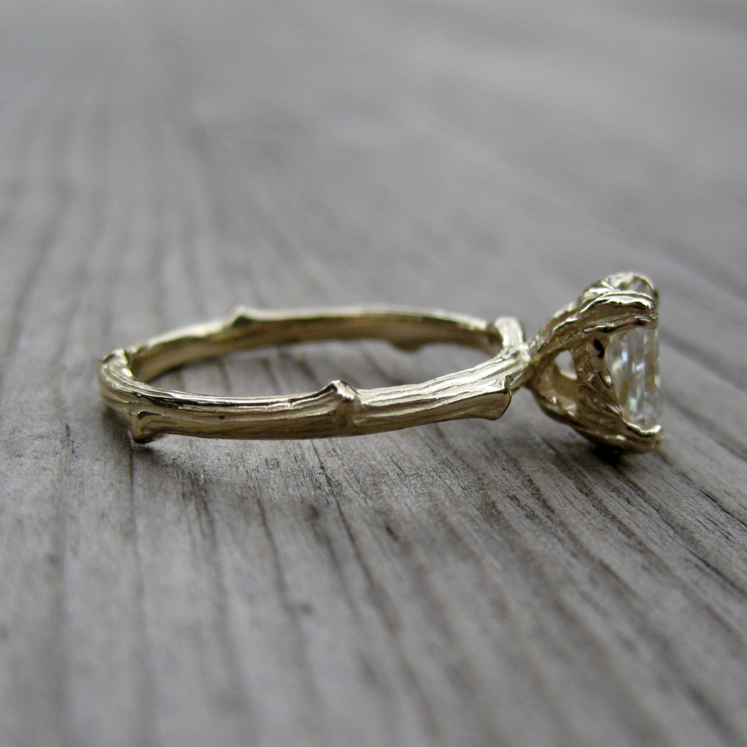 twig engagement ring