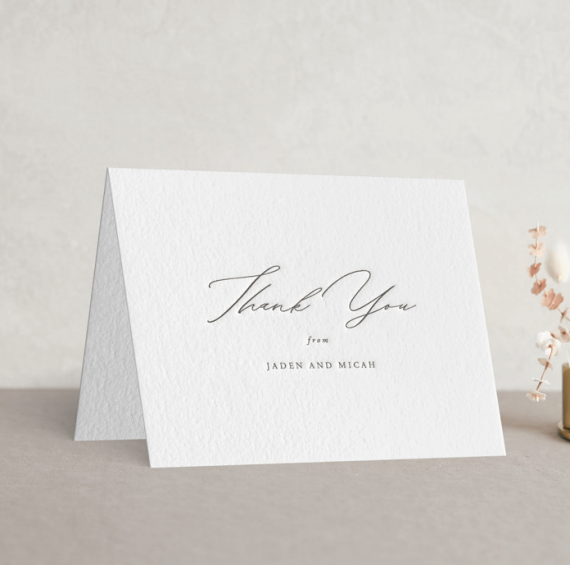 How to Write Wedding Thank You Cards in 5 Easy Steps