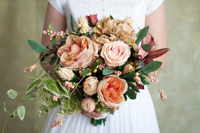 30 Best Alternative Fake Flower Bouquets For Weddings Emmaline Bride