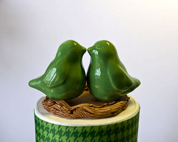 bird cake topper