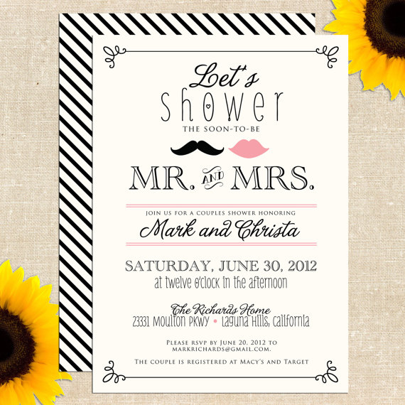 Free Wedding Shower Invitations 8