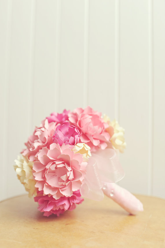 paper flower bouquet