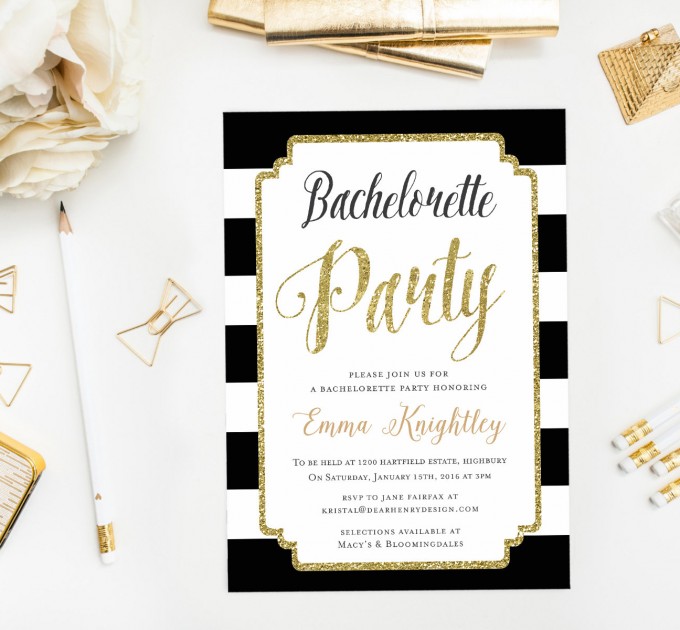 Black And Gold Bachelorette Party How To Plan With 20 Ideas
