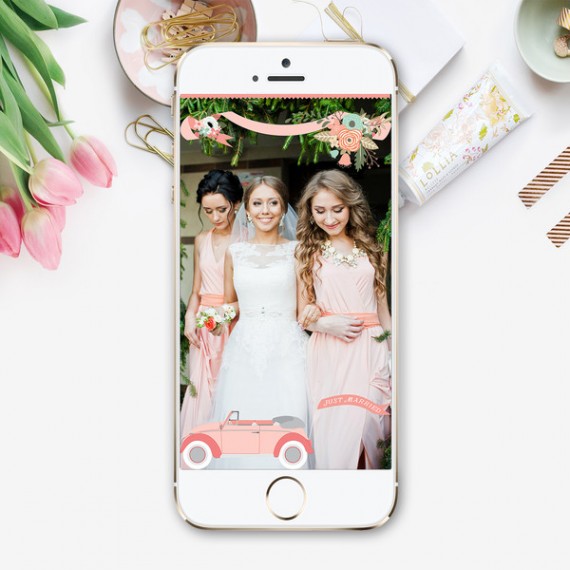 Where to Get Custom Snapchat Filters for Weddings