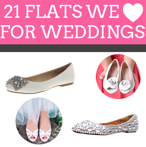 21 Wedding Flats That Will Look Beautiful for the Bride | Emmaline Bride