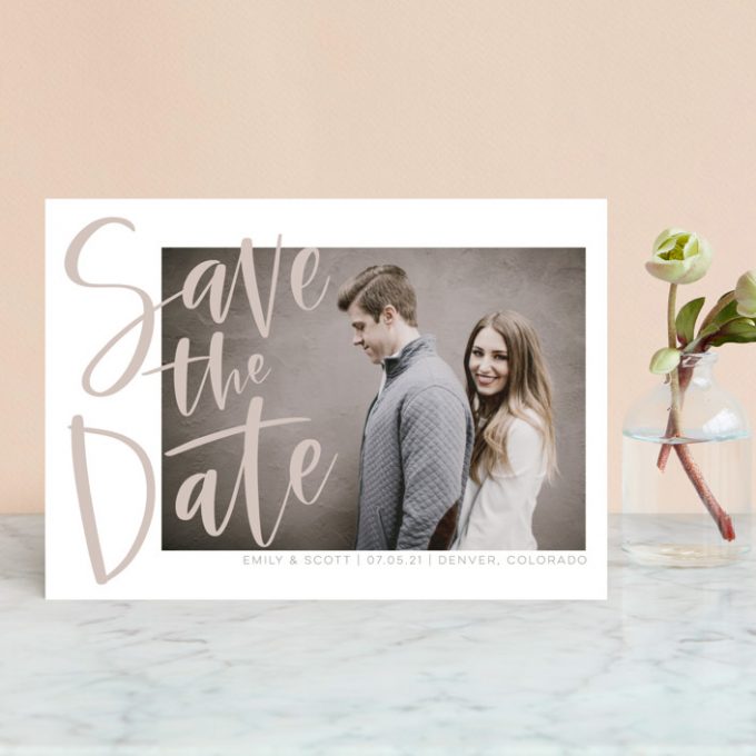 how to save money on wedding response cards