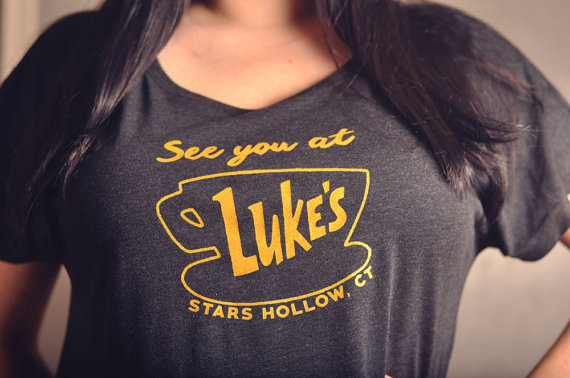 See you at Lukes t shirt via 50+ Best Gilmore Girls Gift Ideas https://emmalinebride.com/gifts/50-best-gilmore-girls-gift-ideas/
