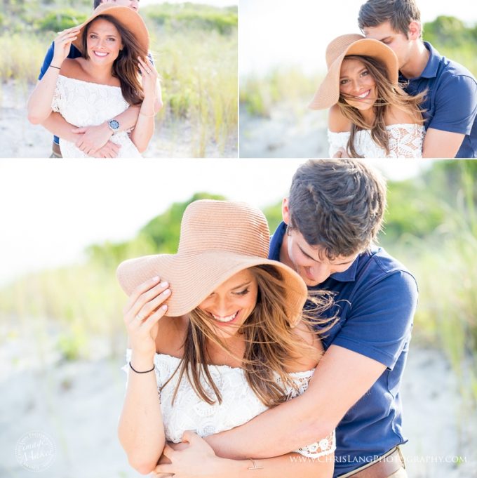 wilmington beach engagement session - Chris Lang Photography