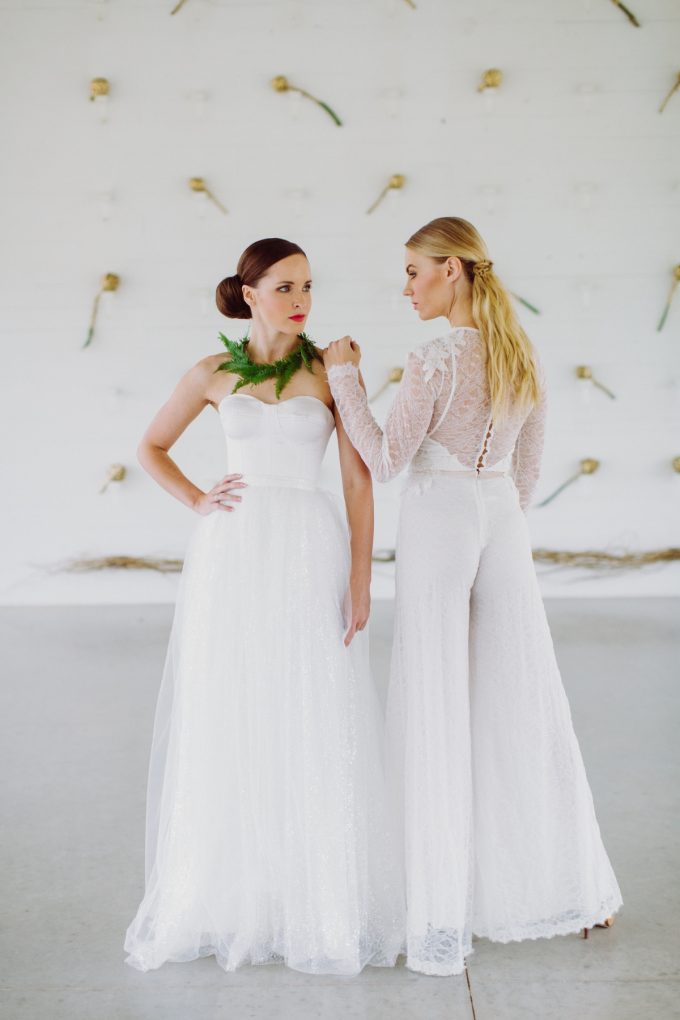 Ballet Inspired Wedding Dresses by pas de deux bridal | Emmaline Bride