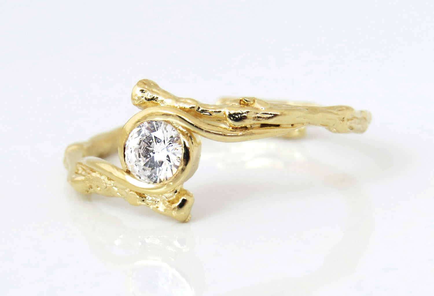 Nature Inspired Engagement Rings on Etsy Emmaline Bride