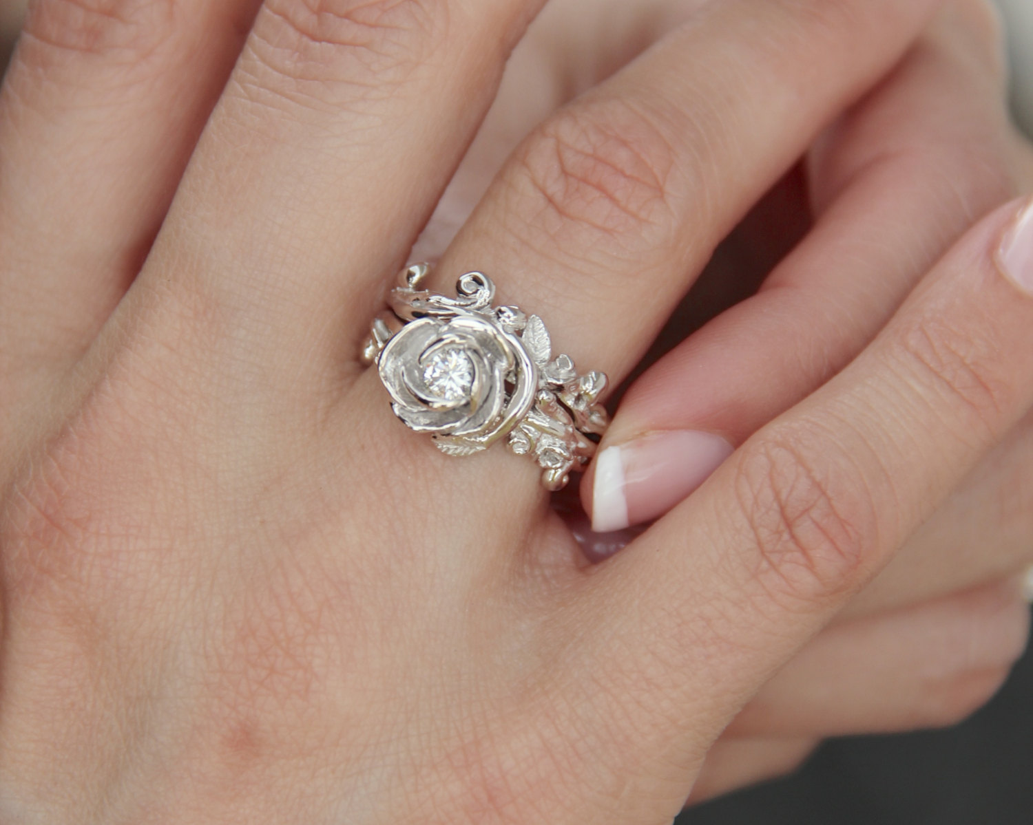 Nature Inspired Engagement Rings on Etsy Emmaline Bride