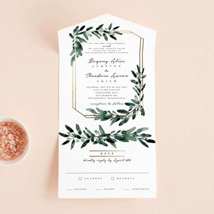 Big Date Wedding Invitations by Anastasia Makarova