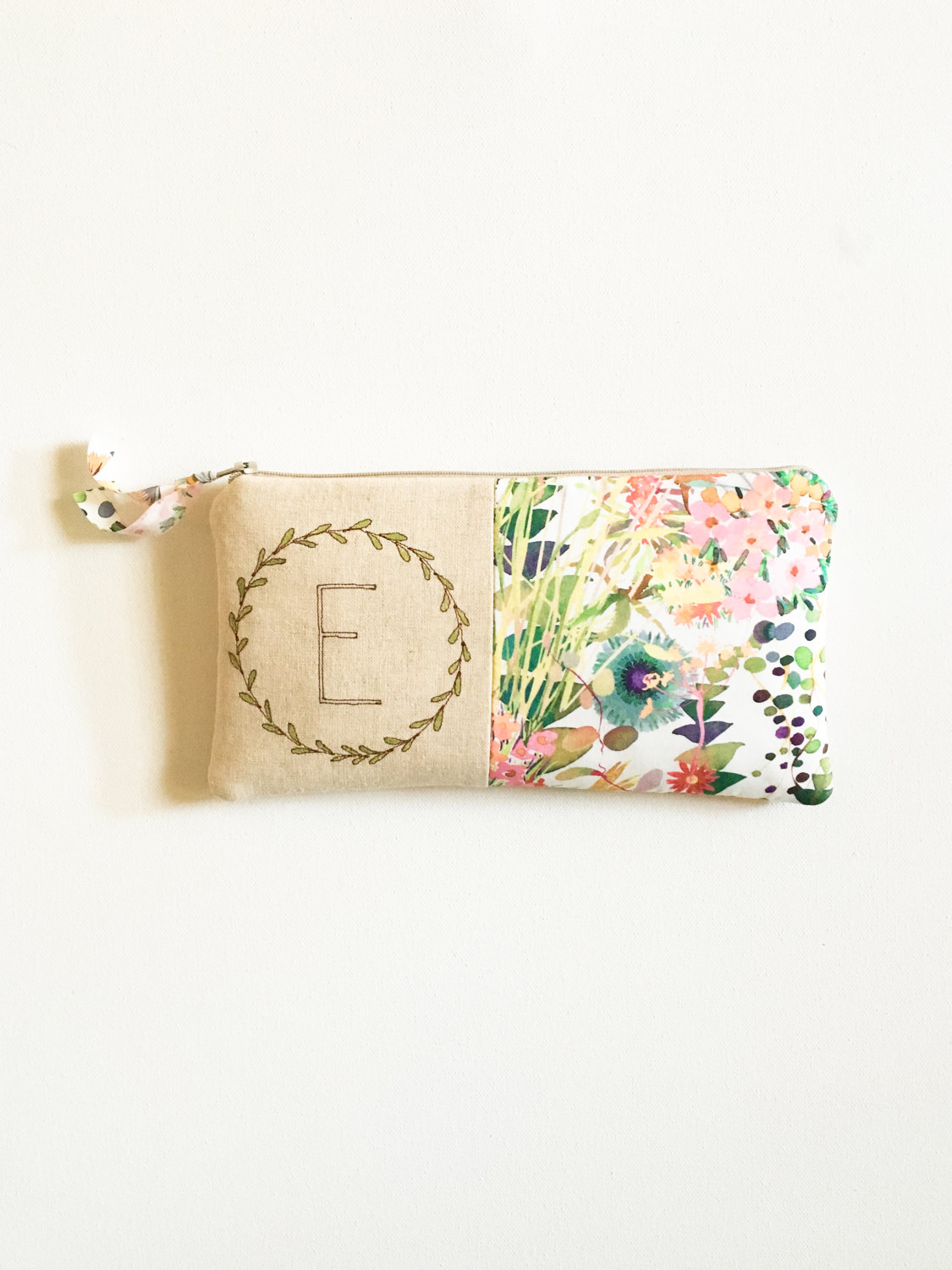 Monogram Clutches for Bridesmaids | Emmaline Bride Wedding Blog