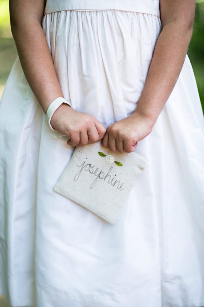 what is a good gift for flower girl? - ask emmaline | wristlet by mama blue designs