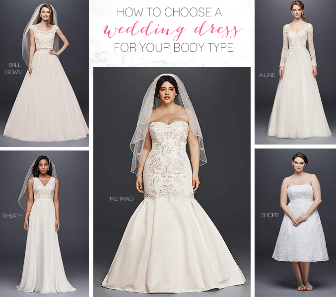 How to Choose a Wedding Dress for Your Body Type | Emmaline Bride