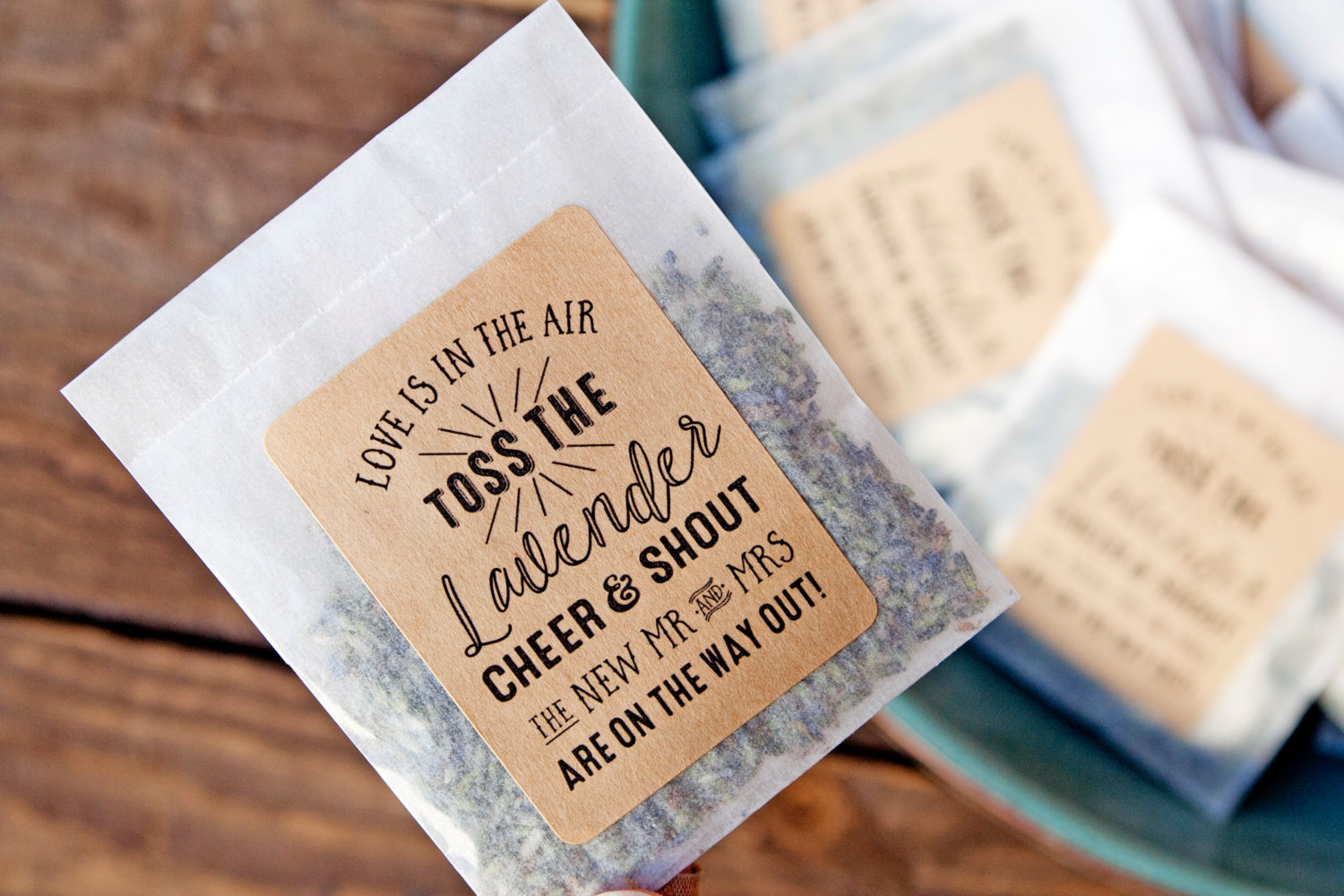 Lavender Wedding Toss Bags for your Ceremony | Emmaline Bride