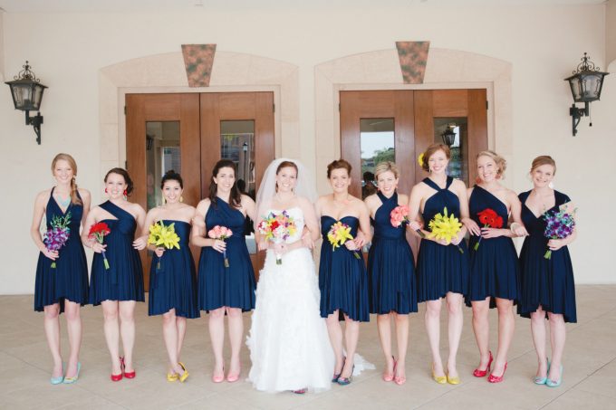 Ugly Navy Bridesmaid Dresses