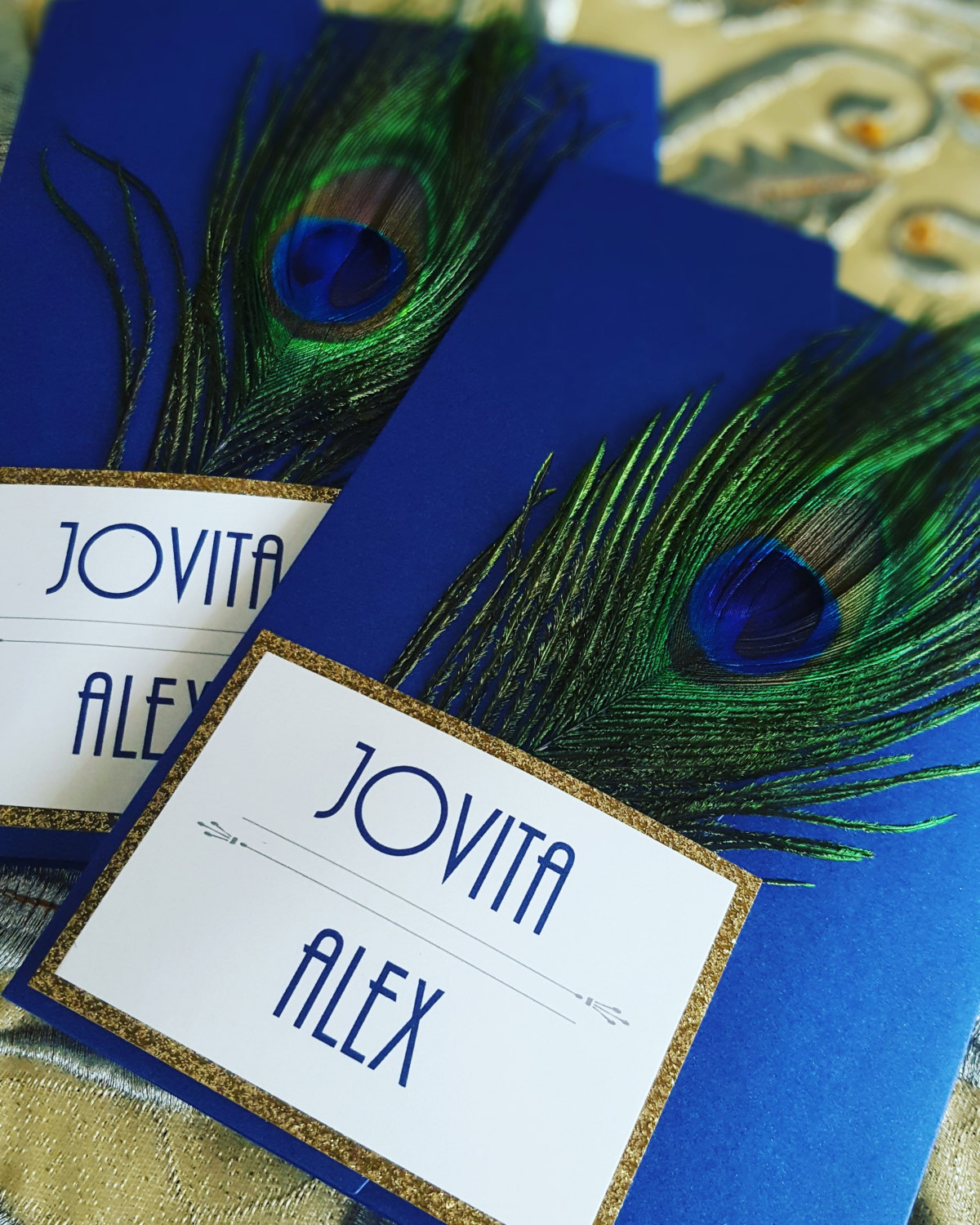 Peacock Wedding Invitations And Rsvp Cards On Etsy Emmaline Bride