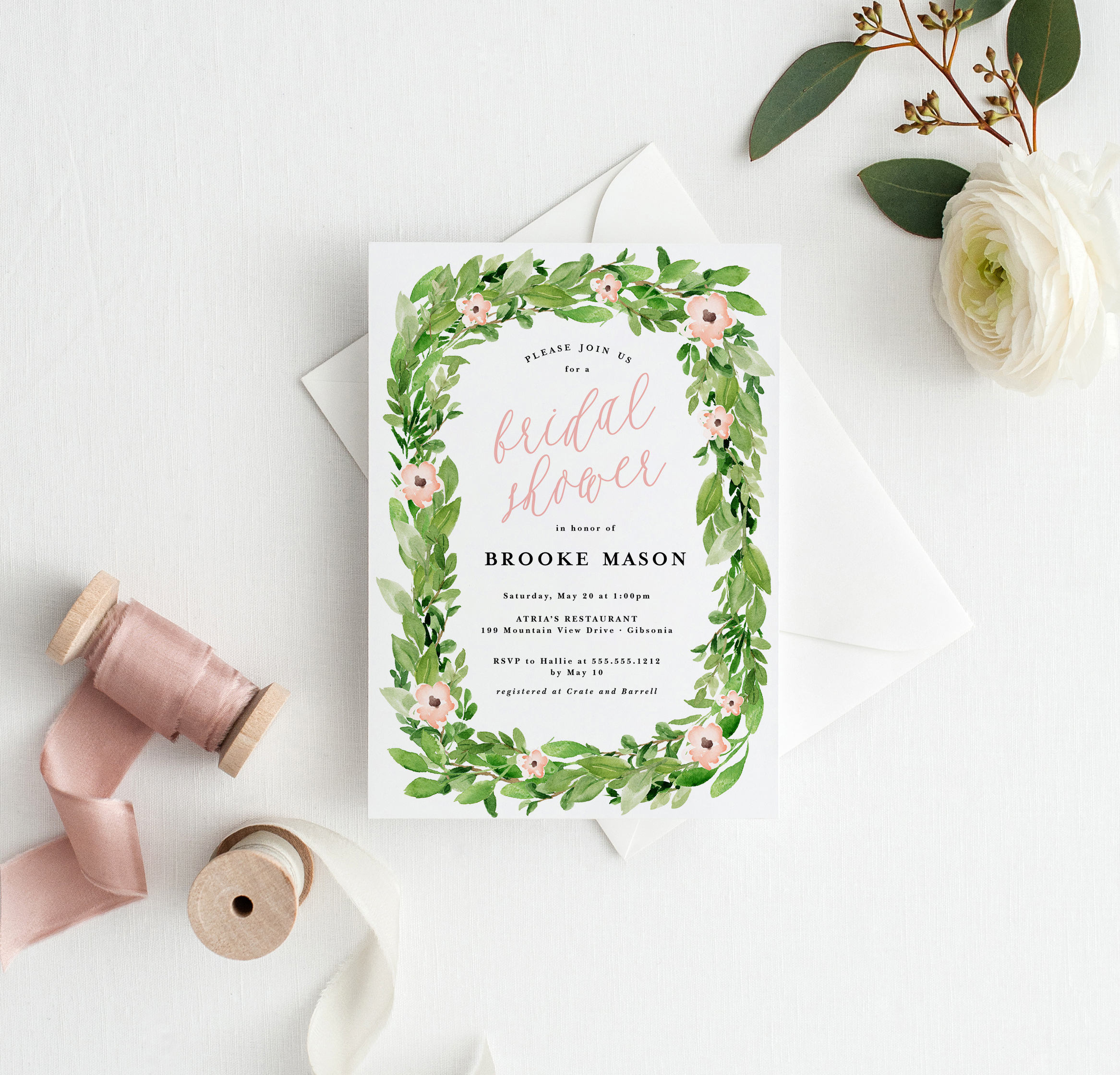 Printable Bridal Shower Invitations That'll Make Your Life So Much Easier