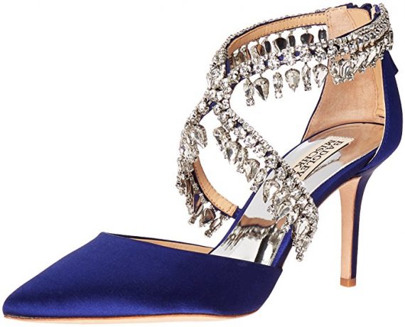 cobalt wedding shoes