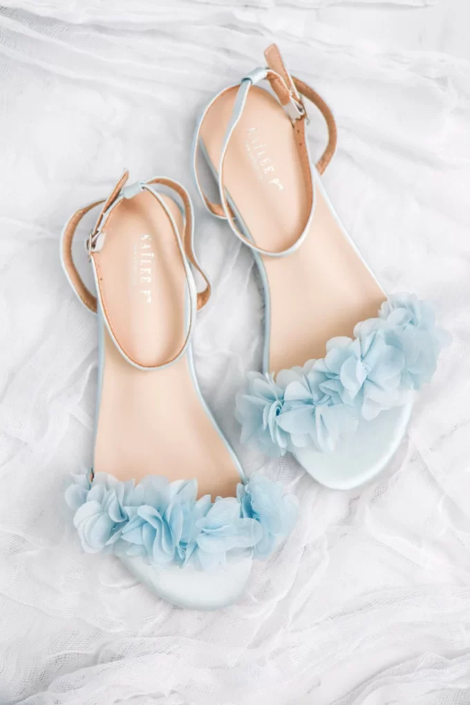 32 Best Blue Wedding Shoes for 2023 Low Heel High Heel Flats