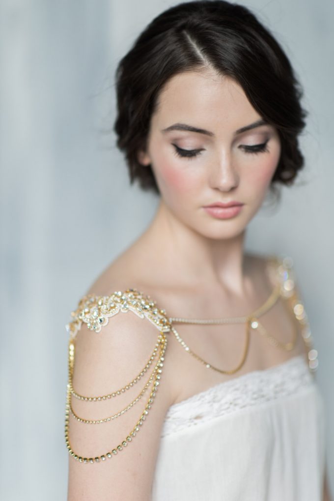 jewelry for one shoulder wedding dress The 15 Best One-Shoulder Wedding Dresses of 2023