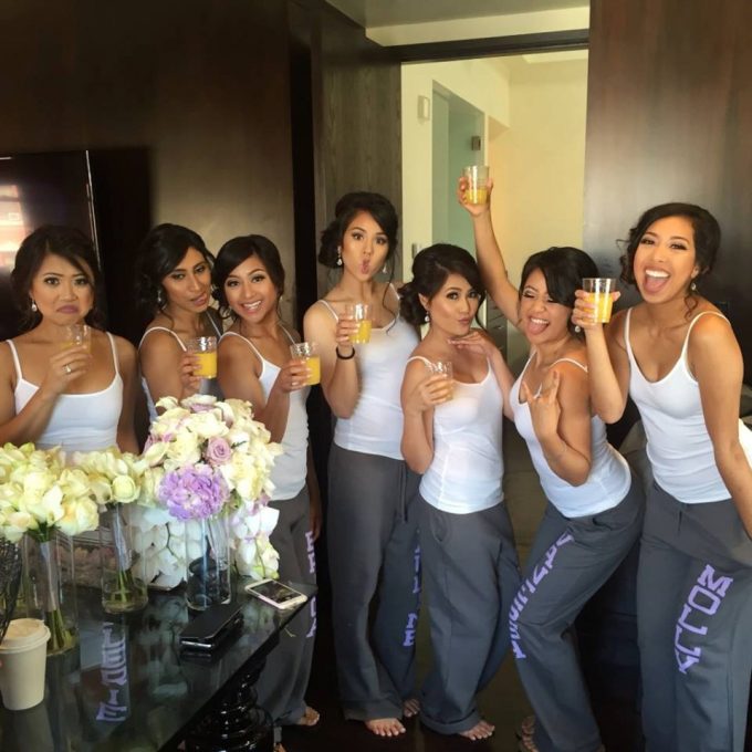 bridal party sweatpants