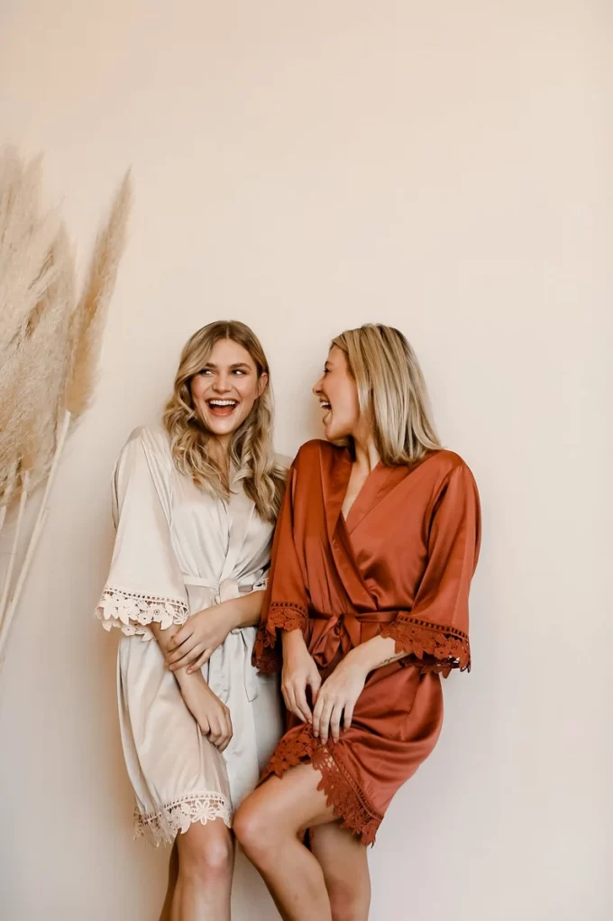 Best Bridesmaid Robes on Etsy for Getting Ready | Emmaline Bride