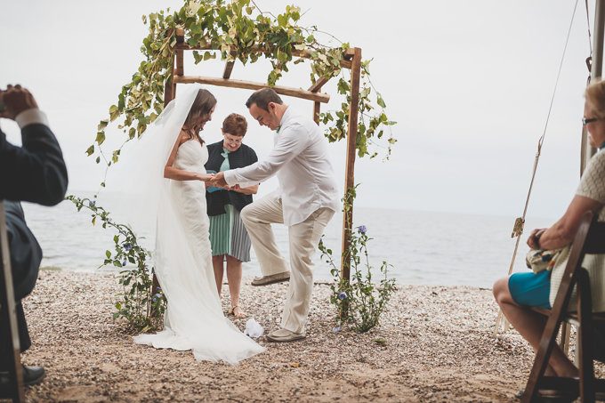A Beautiful Private Beach Wedding Milford Connecticut Real Weddings