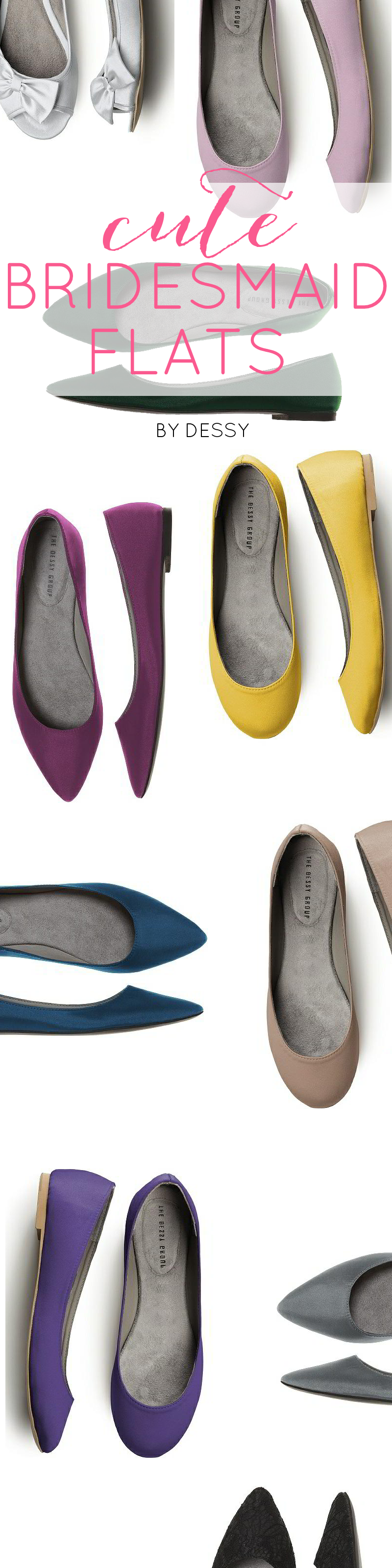 cute flats for bridesmaids