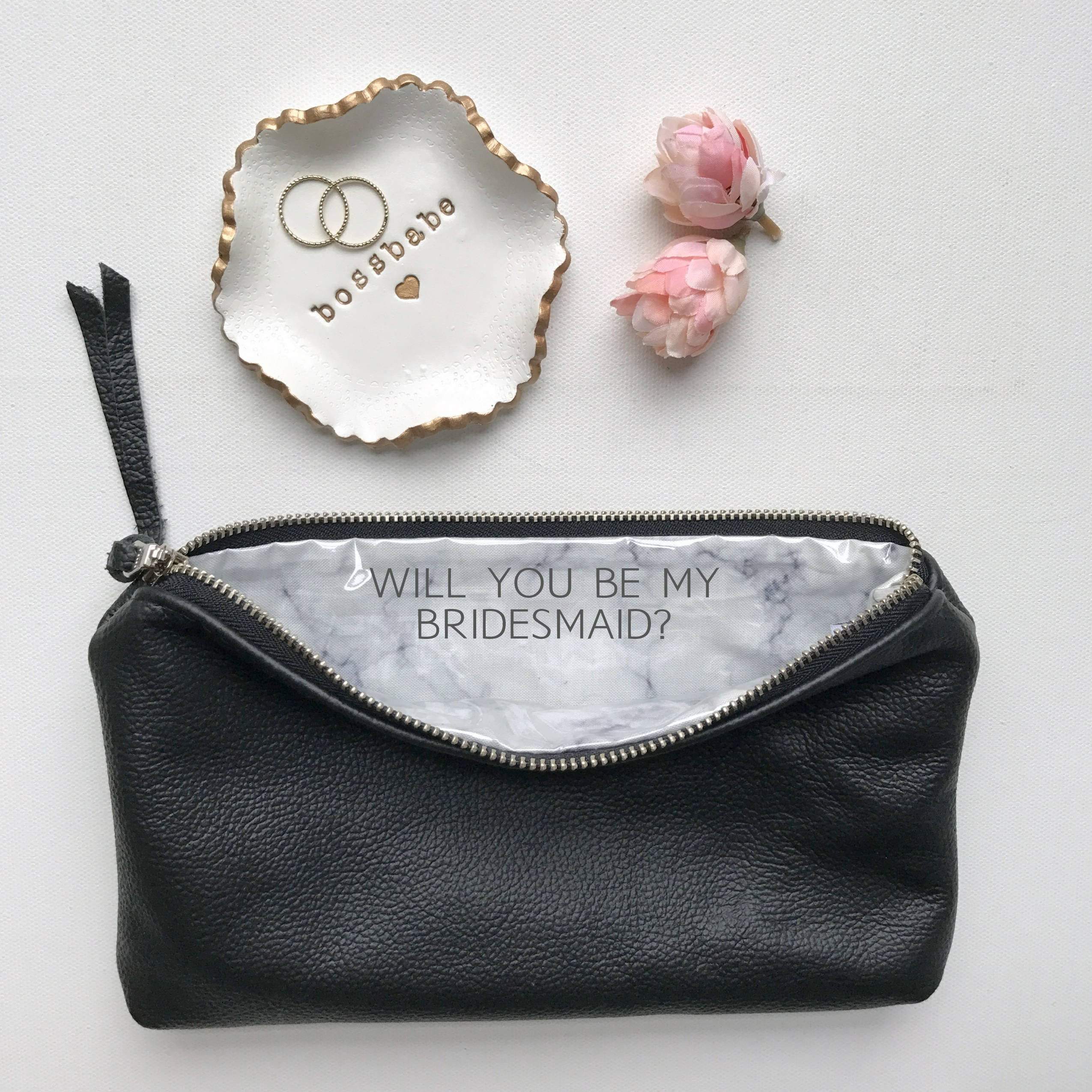 Be My Bridesmaid Bag HandmadeaDay Emmaline Bride® Weddings