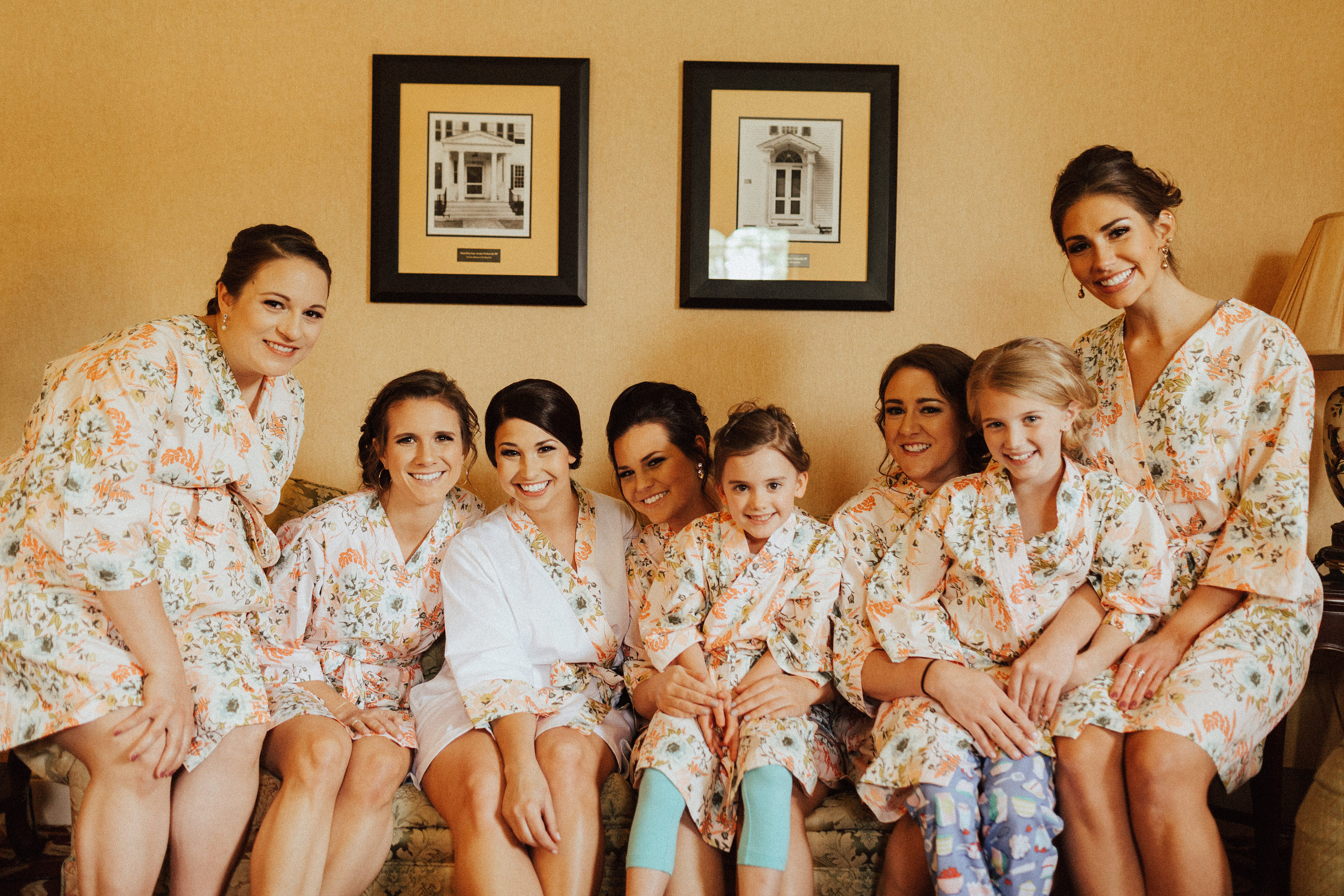 where to buy floral bridesmaid robes